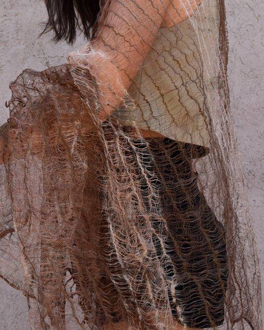 TEJIDO HILO LADRILLO