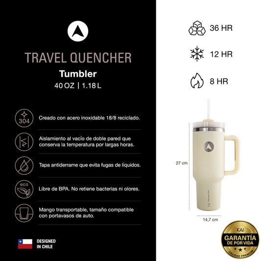 Travel Tumbler 1.18l PEARL CREAM